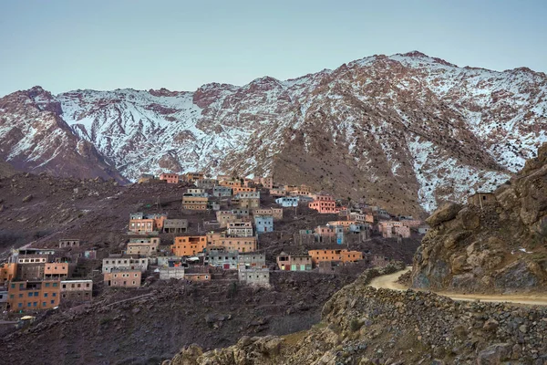 Miasta Imlil Górach Atlas Maroku — Zdjęcie stockowe