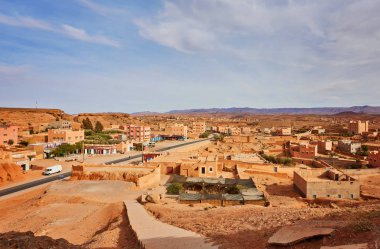 Fas şehirler dağlık alanı ve kırsal Fas yer alan