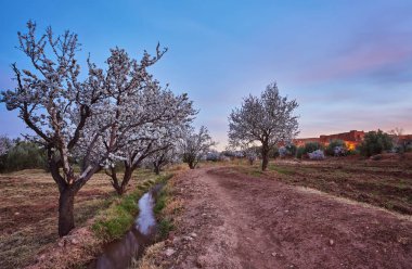 Fas şehirler dağlık alanı ve kırsal Fas yer alan