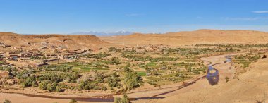 Üstünden AIT Ben Haddou panoramik