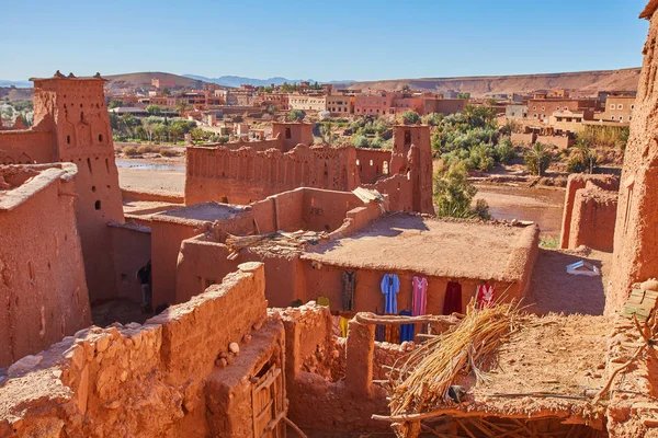 Ait Ben Haddou Ait Benhaddou Opevněné Město Poblíž Ouarzazate Maroku — Stock fotografie