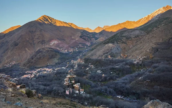 Aroumd Small Berber Village Ait Mizane Valley High Atlas Mountain — Stock Photo, Image
