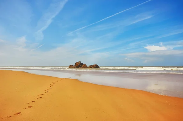 Krásná Krajina Atlantský Oceán Někde Mezi Agadir Nahrazuje Tímto — Stock fotografie