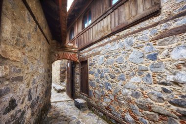 Agios Ioannis St John Lambadistis Manastırı Unesco Dünya Mirası, Marathasa Vadisi.
