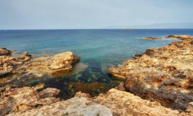 Afrodit banyo Polis, Kıbrıs için çevre Beach