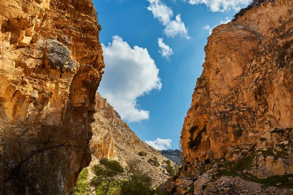 塞浦路斯 Avakas 峡谷中的岩层 — 图库照片