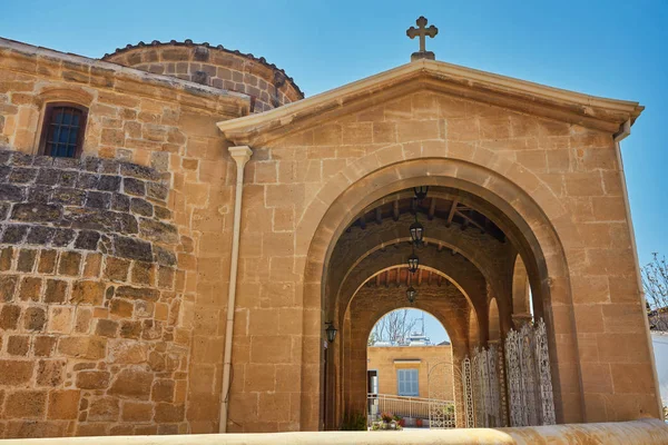 Igreja Antiga Saint Giannis Yiannis Nicósia Chipre — Fotografia de Stock