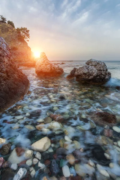 Beach Aphrodite Bath Polis Cyprus — Stock Photo, Image