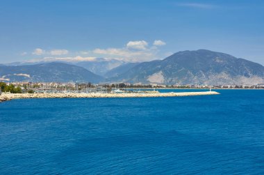 Finikie dolgu, Antalya bölgesinde, Türkiye'de deniz feneri