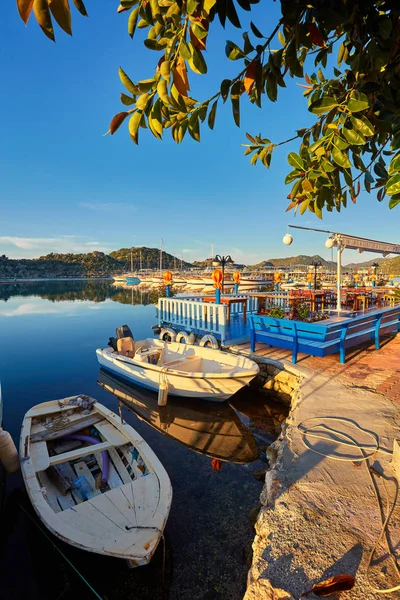 Boats and yachts, near Kekova island, Turkey