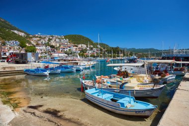 Pitoresk bir Akdeniz lagün Yat Limanı