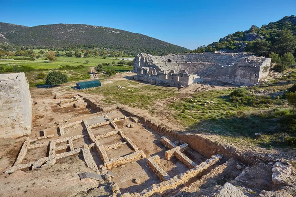 Antik Patara Muğla Ilinin Kalıntıları — Stok fotoğraf