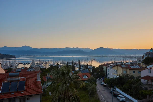 Vue Panoramique Depuis Baie Fethiye Turquie — Photo