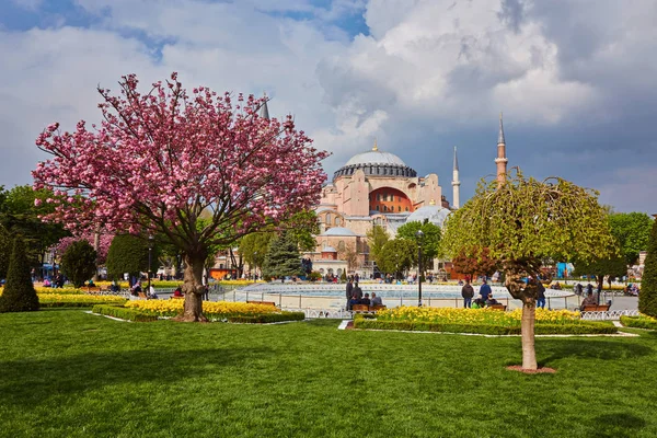 Hagia Sophia Istanbul Basilika Hagia Sophia Ist Eine Der Bekanntesten — Stockfoto