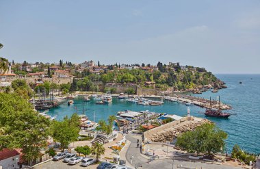eski şehir Kaleiçi, antalya, Türkiye - arka plan seyahat