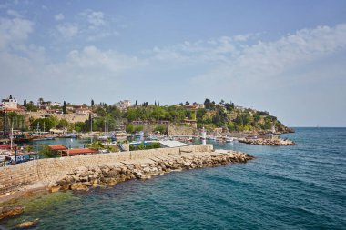 eski şehir Kaleiçi, antalya, Türkiye - arka plan seyahat