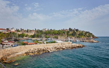 eski şehir Kaleiçi, antalya, Türkiye - arka plan seyahat