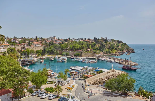 Cidade Velha Kaleici Antalya Turquia Fundo Viagem — Fotografia de Stock