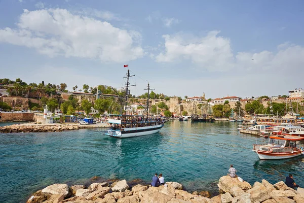 eski şehir Kaleiçi, antalya, Türkiye - arka plan seyahat