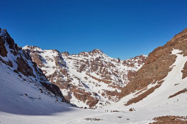 Tubkal Atlas Dağları, Fas en yüksek dağı tırmanışı iz