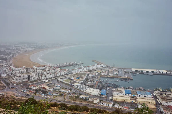 Uitzicht Stad Van Agadir Zomer Marokko — Stockfoto