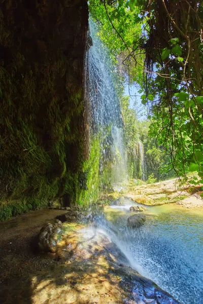 Водопад Куршунлу Парк Табиат Образ Турции — стоковое фото