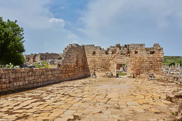 Ruinas Antigua Ciudad Patara Turquía — Foto de Stock