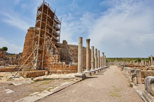 Ruïnes Van Oude Stad Van Patara Turkije — Stockfoto