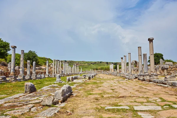 Ruines Ancienne Ville Patara Turquie — Photo