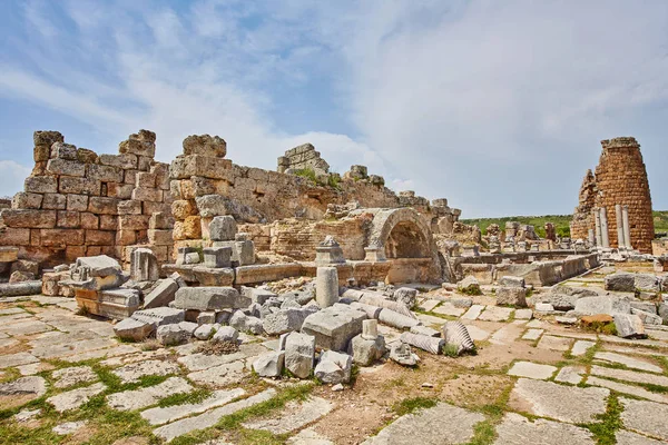 Ruinas Antigua Ciudad Patara Turquía — Foto de Stock