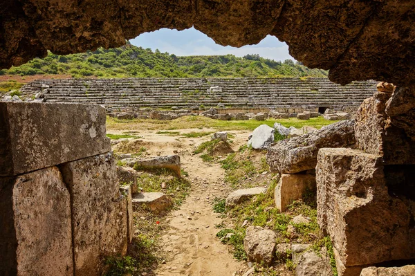 Patara Türkiye Antik Şehir Kalıntıları — Stok fotoğraf
