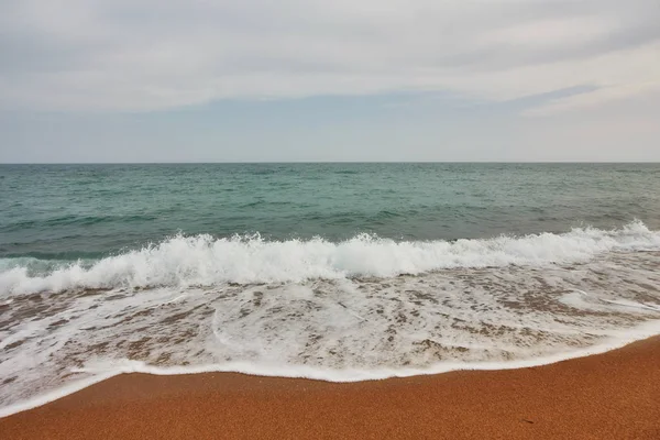 Beach People Lara Antalya Turkey Asia Minor — Stock Photo, Image