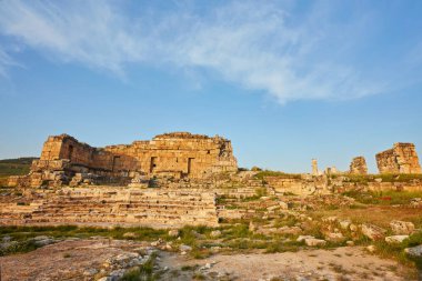Hierapolis antik kenti kalıntıları, Kuzey Roma kapısı, Pamukkale, Denizli Türkiye