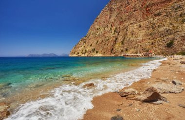 Kelebekler Vadisi Ölüdeniz, Türkiye'de hava manzaralı