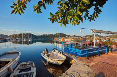 Tekneler ve yatlar, kekova Adası, Türkiye
