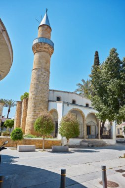 Lefkoşa'daki taht el Kale Camii. Kıbrıs