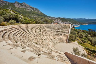 Kaş, Antalya tiyatro Antiphellos antik şehirde