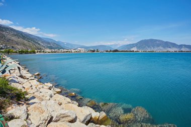 Quay Finike, Antalya ili iskele boyunca. Türkiye