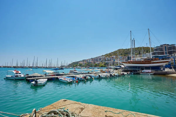 Berth Yachts Mediterranean Sea — Stock Photo, Image