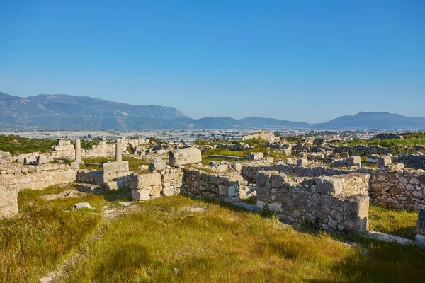 Antika Lykiska Staden Xanthos Patara Antalya Turkiet — Stockfoto