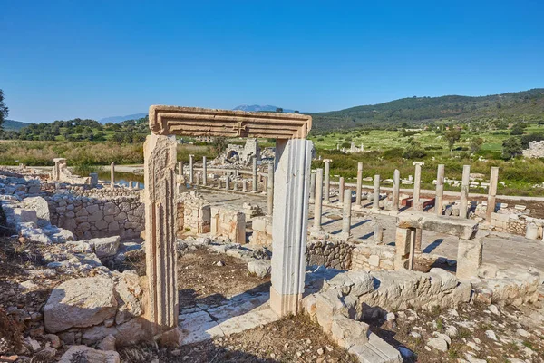 Ερείπια Της Αρχαίας Patara Επαρχία Μούγλα Τουρκία — Φωτογραφία Αρχείου