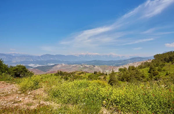 Zobacz Górach Okolicy Kemer Turcja — Zdjęcie stockowe