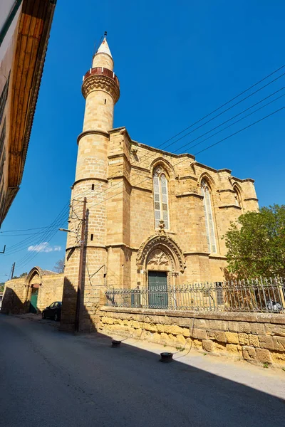 Мечеть Селимие Бывшая Церковь Святой Софии Никосия Северный Кипр — стоковое фото