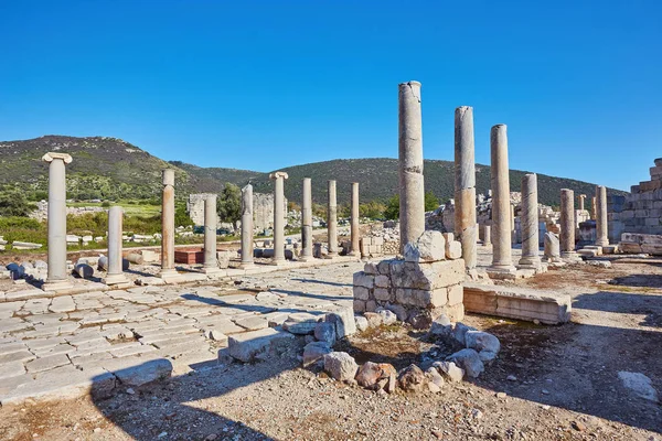Ruiner Oldtidens Patara Mugla Tyrkia – stockfoto