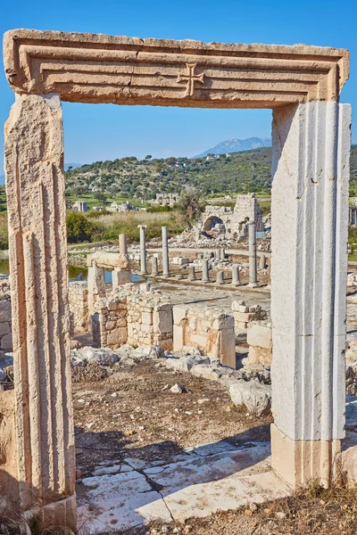 Ερείπια Της Αρχαίας Patara Επαρχία Μούγλα Τουρκία — Φωτογραφία Αρχείου