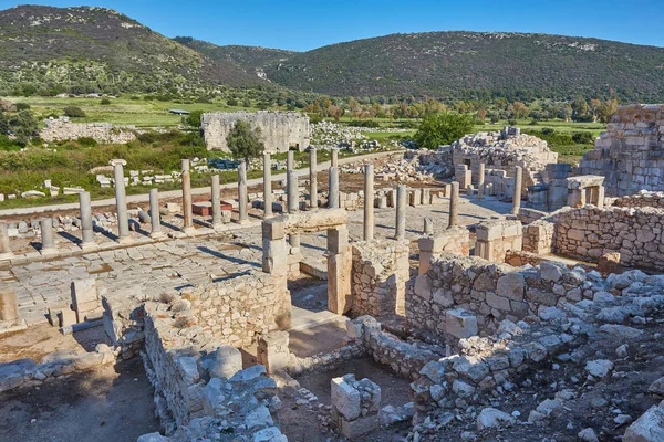 Ruines Ancienne Patara Province Mugla Turquie — Photo