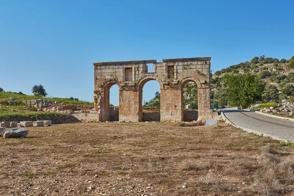Ερείπια Της Αρχαίας Patara Επαρχία Μούγλα Τουρκία — Φωτογραφία Αρχείου