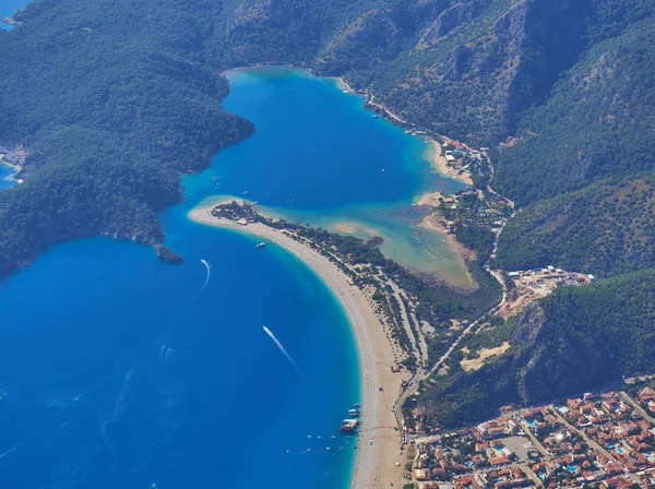 Туреччина Південний Захід Берега Його Незаймані Білі Пляжі Дивно Блакитними — стокове фото