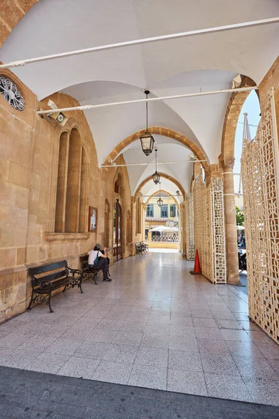 Mezquita Selimiye Antigua Iglesia Santa Sofía Nicosia Norte Chipre — Foto de Stock