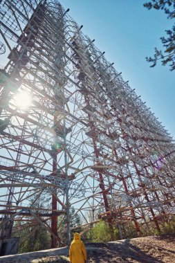 Büyük anten alanı. Çernobil nükleer santralindeki Sovyet radar sistemi Duga. Abm füze savunması. Anten alanı, ufuk ötesi radar..